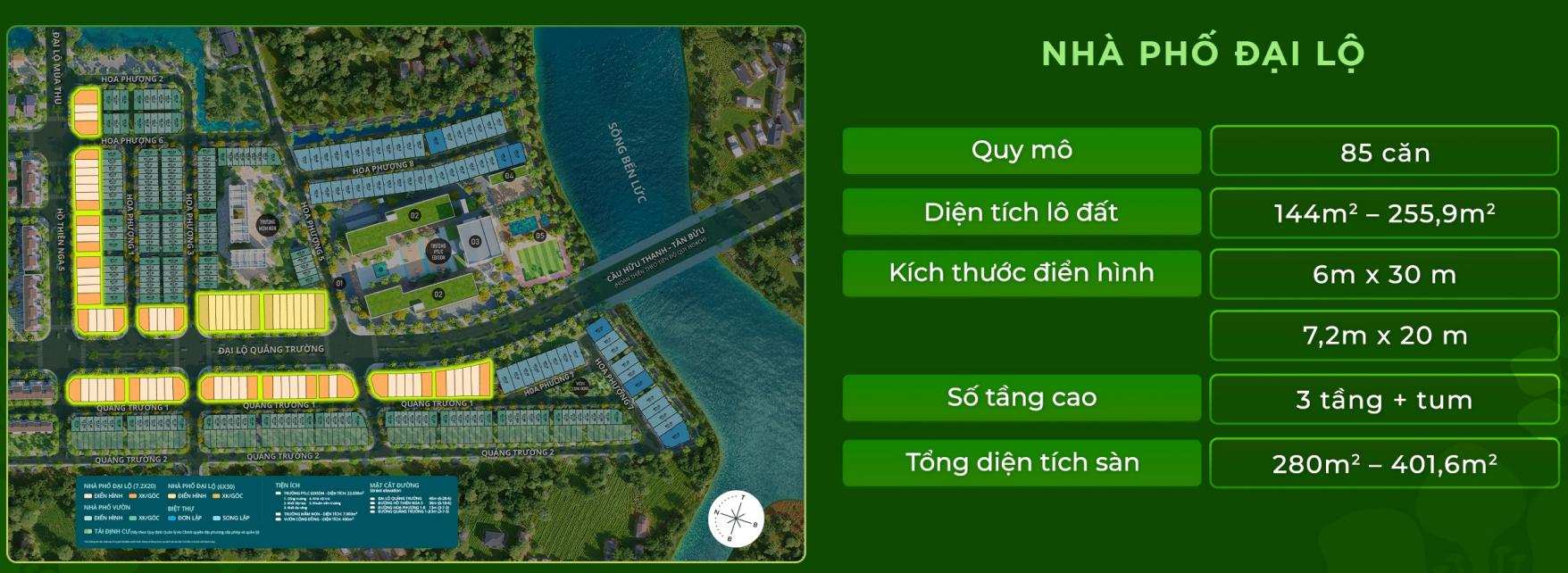 Phân khu Rừng Phượng - Mùa tựu trường đầu tiên tại Eco Retreat mở bán T8/2026 95 vị trí nhà phố đại lộ rừng phượng eco retreat