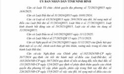 UBND tỉnh Ninh Bình giao đất đợt 1: 110ha triển khai dự án Ecopark Ninh Bình